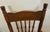 Antique Americana Farmhouse Style Youth / Childs Press Back High Chair 39" Tall For Sale - Image 6 of 11