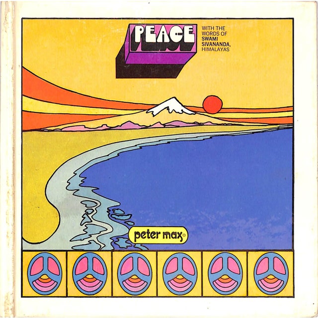 "Peace, With the Words of Swami Sivananda, Himalayas" 1970 Max, Peter For Sale