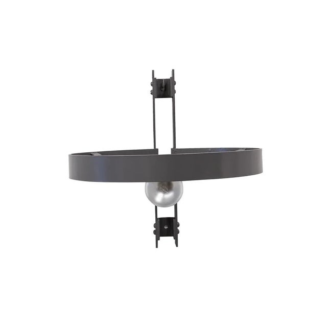 Metal Vintage Industrial Sconce, 1970s For Sale - Image 7 of 7