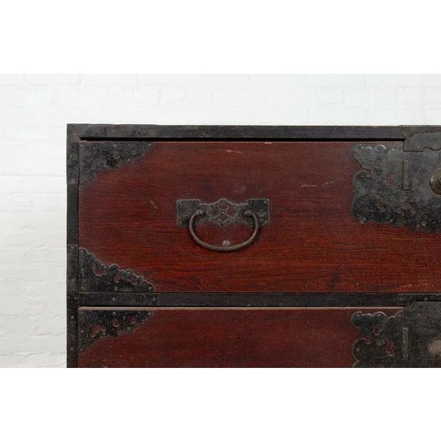 Japanese Meiji Period Clothing Cabinet For Sale - Image 11 of 13