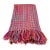Pine Cone Hill Pink Wool Throw Blanket For Sale
