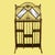 Burnt Bamboo British Colonial Mirrored Shelf For Sale - Image 4 of 5