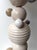 Cream Contemporary Ceramic Atomo Floor Lamp by Antonio Cagianelli, Italy For Sale - Image 8 of 13