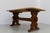 Vintage Danish Brutalist Oak Dining Table, 1960s For Sale - Image 9 of 18