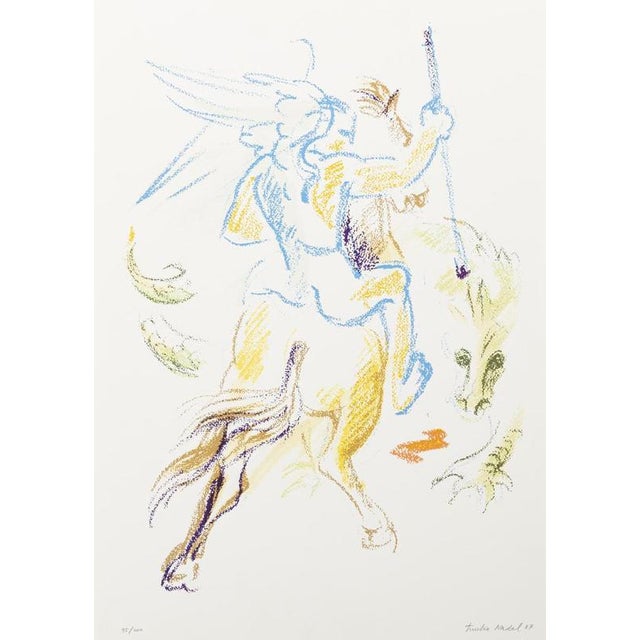 Emília Nadal, Nude on Horseback, 1987, Screenprint For Sale - Image 6 of 6