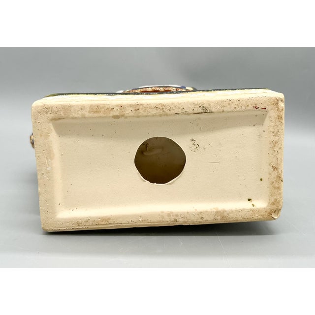 Ceramic Vintage Ceramic Elephant Plant Stand – Chinoiserie / Hollywood Regency / Asian Inspired For Sale - Image 7 of 12