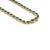 VRJewels 22.13Ct Emerald & 4.61Ct Diamond Tennis Necklace 18k Yellow Gold 17 Inches For Sale - Image 9 of 15
