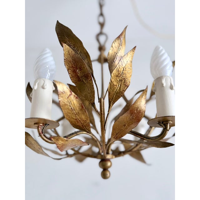 Vintage Hollywood Regency Pendant Light, 1960 For Sale - Image 11 of 18