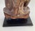 Brown Antique 18th Century Buddha Carved Statue, Shan Burma, Large 24", With Coa For Sale - Image 8 of 10