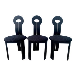 Whit Chairs- Set of 3 For Sale
