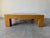 Wood 1980's Postmodern Parsons-Style Checkered Top Coffee Table For Sale - Image 7 of 12