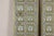 This pair of antique Indian decorative panels features a striking metal-clad construction over a wood core, with colorful...