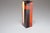 Guzzini Italian Modern Orange and Black Lucite Soliflore / Bud Vase After Luigi Massoni For Sale - Image 4 of 12
