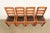 Early 20th Century Limbert Antique Mission Oak Arts & Crafts Ladder Back Dining Chairs, Set of Four For Sale - Image 5 of 14