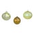 Art Glass Christmas Holiday Ornaments From Thames & Zweifel Studios, Set of 3 For Sale