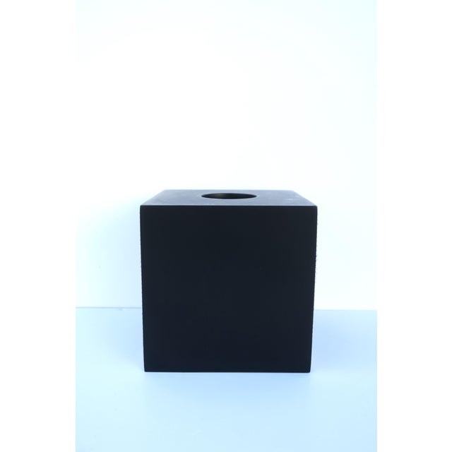 Black Tissue Box Cover For Sale - Image 10 of 11