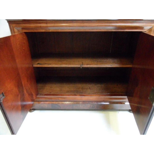 Dutch Sideboard in Mahogany with Marbel Top For Sale - Image 11 of 15
