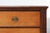 Brown French Louis XVI Oak Commode with Fluted Corner Posts and Brass Handles, 1800 For Sale - Image 8 of 12