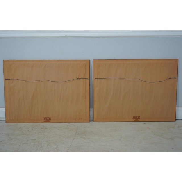 Pair Vintage 1880s English Hunt Scene Engravings For Sale - Image 12 of 12