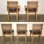 Mid-Century Modern Edward Wormley for Drexel Dining Chairs - Set of 5 For Sale - Image 3 of 11