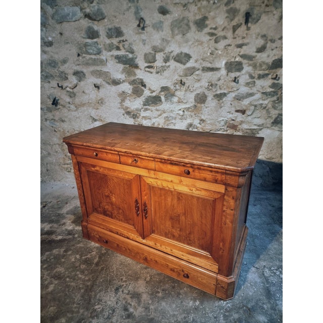 19th Century Louis Philippe French Elm Sideboard For Sale - Image 9 of 18