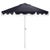 Torsa 9 Ft Crank Umbrella, Navy/White Pole For Sale - Image 9 of 9