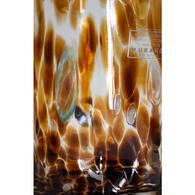 Astonishing drinking set in colored Murano spots disegned by Maryana Iskra for Ribes Studio. glasses are made of stains...