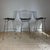 Metal Vintage Stools by Harry Bertoia for Knoll, 1970s, Set of 3 For Sale - Image 7 of 11