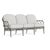 Brown Jordan Calcutta Sofa, Mica frame with Fusion Dove fabric For Sale - Image 12 of 12