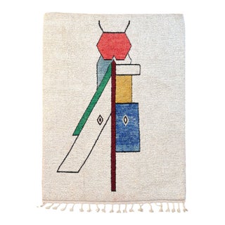 Minimalist Pattern Modern Colorful Rug For Sale