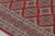 Tribal Vintage Bokhara Rug, RIch Red With Pink Geometric Patterns - Rug & Kilim For Sale - Image 3 of 8