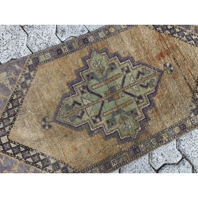 Handknotted Area Turkish Rug For Sale - Image 4 of 6