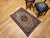 Persian Vintage Persian Isfahan Rug, Hand-Knotted Wool, Floral Pattern, Ivory & Navy, 3x4 For Sale - Image 3 of 15