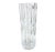 1970s French Cristal D’Arques Lead Crystal Fluted Vase For Sale - Image 6 of 6