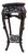 Chinoiserie Stately Rosewood Plant Stand For Sale