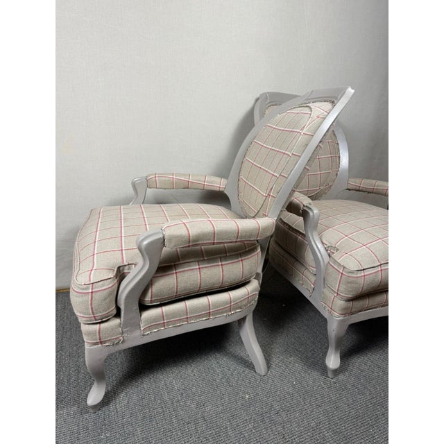 Set of 19th Century Style Armchairs For Sale - Image 9 of 13