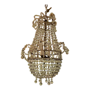 Vintage Maison Bagues Style Petite French Chandelier