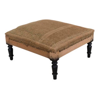 19th Century French Stool, Ready to Upholster For Sale