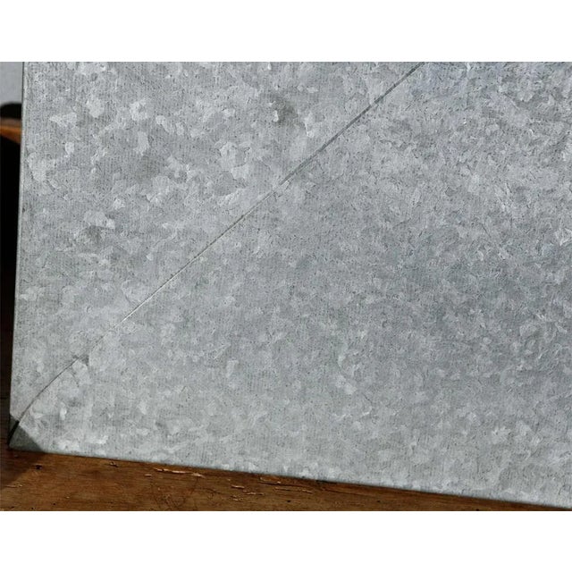 Industrial Large Envelope Form in Metal For Sale - Image 3 of 6