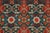 Shabby Chic 1990's Pak-Persian Green/Rust Wool Rug - 8'2'' X 10'3'' For Sale In New York - Image 6 of 9