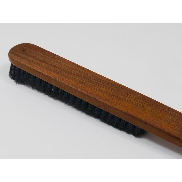 Midcentury Walnut and Leather Clothes Brush by Carl Auböck, 1950s For Sale - Image 18 of 18