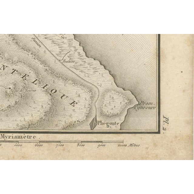 Antique Plan of the Battle of Marathon from Ambroise Tardieu, 1825 For Sale - Image 6 of 12