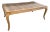 French Provincial Burlwood Extendable Dining Table by Century Furniture For Sale