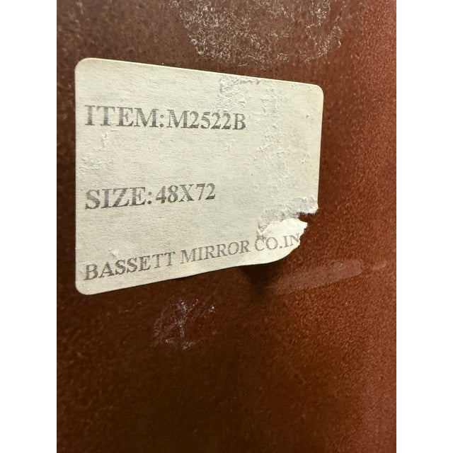 Bassett Furniture Full Length Mirror For Sale - Image 13 of 13