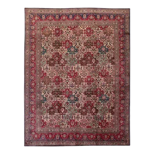 1960s Persian Tabriz Area Rug 9’10” X 12’9″