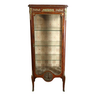 Transition Style Display Cabinet, 19th Century For Sale