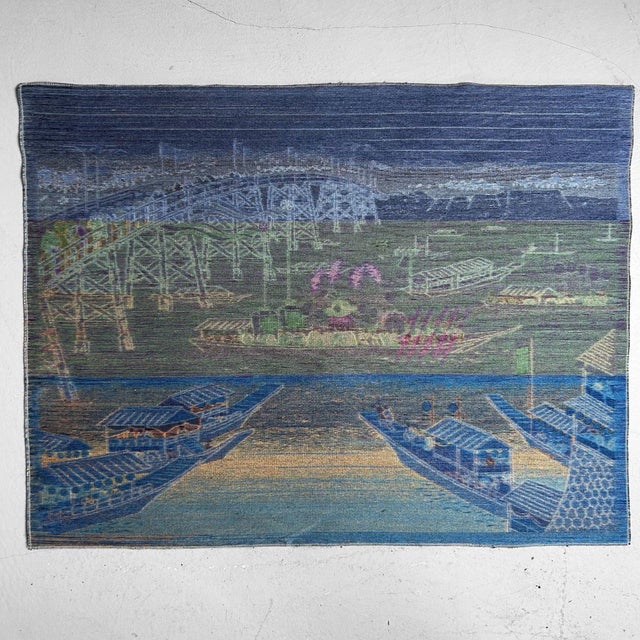 Textile Kanda Festival Procession Textile, Tokyo, Japan, 1960s For Sale - Image 7 of 8