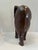1990s Vintage Hand-Carved African Kiaat Wood Elephant Sculpture – Organic Modern Safari Decor, 13.5” For Sale - Image 5 of 7