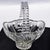 1960s West Germany Handmade Crystal Bride Princess Basket Etched 24% Lead Crystal Glass For Sale - Image 9 of 13