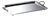 Manetta Steel and Brass Tray- Polished Nickel, 24" x 15" x 2" For Sale